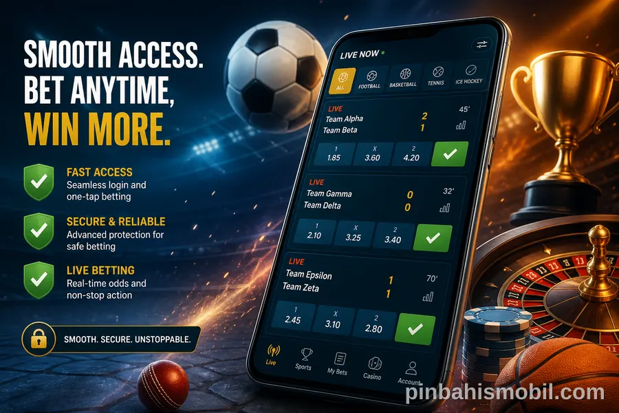 Pinbahis Android Giriş Kapak Görseli Pinbahis Android Giriş Kapak Görseli